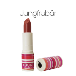 Idun-Minerals-matte-lipstick-jungfrubar