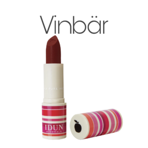 Idun-Minerals-matte-lipstick-vinbar