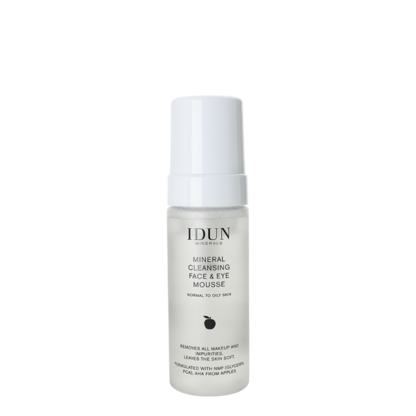 Mineral-cleansing-Face-eye-mousse-idun-minerals