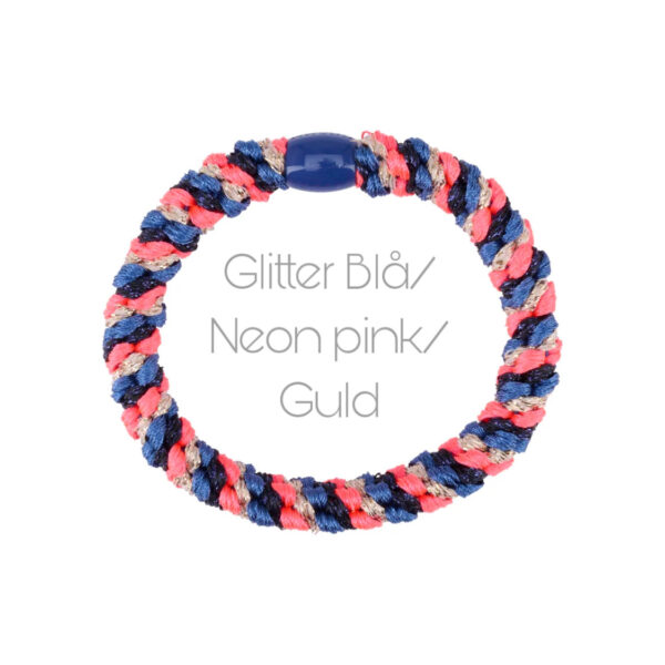 Haarelastik-glitter-blaa-neon-pink-guld-by-staer