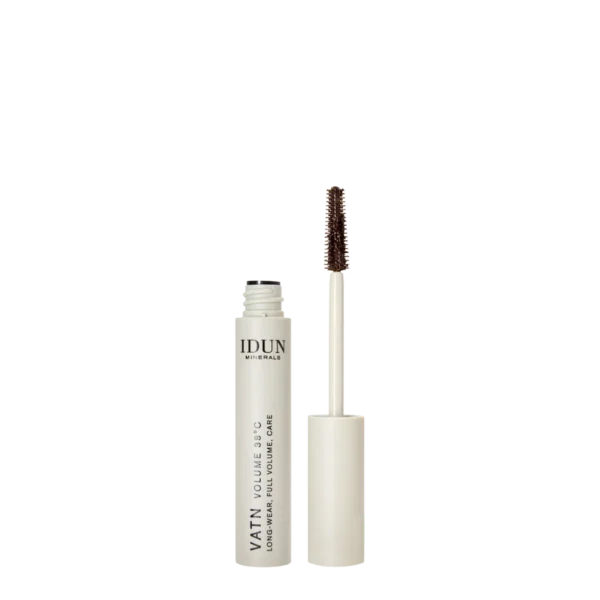 Idun-minerals-Waterproof-mascara-vatn-volume-Brown